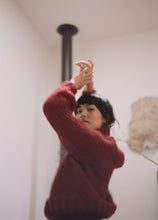 Load image into Gallery viewer, Big Knit Jumper BURGUNDY